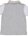 Μπλουζάκι polo για αγόρι γκρι, Regular Fit, 95% βαμβάκι, 5% βισκόζη. Μπλουζάκι polo για αγόρι γκρι, Regular Fit, 95% βαμβάκι, 5% βισκόζη.