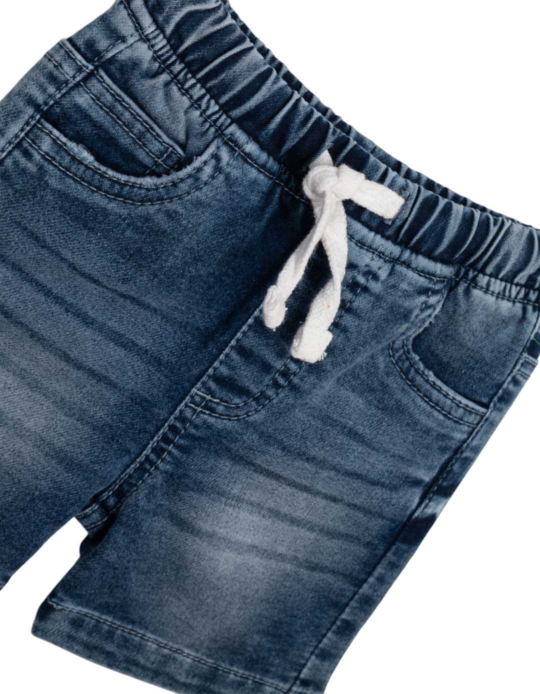 Σετ αγόρι μπλούζα My Dog και τζιν σορτς  καλοκαιρινό ,100%cotton.Regular Fit.