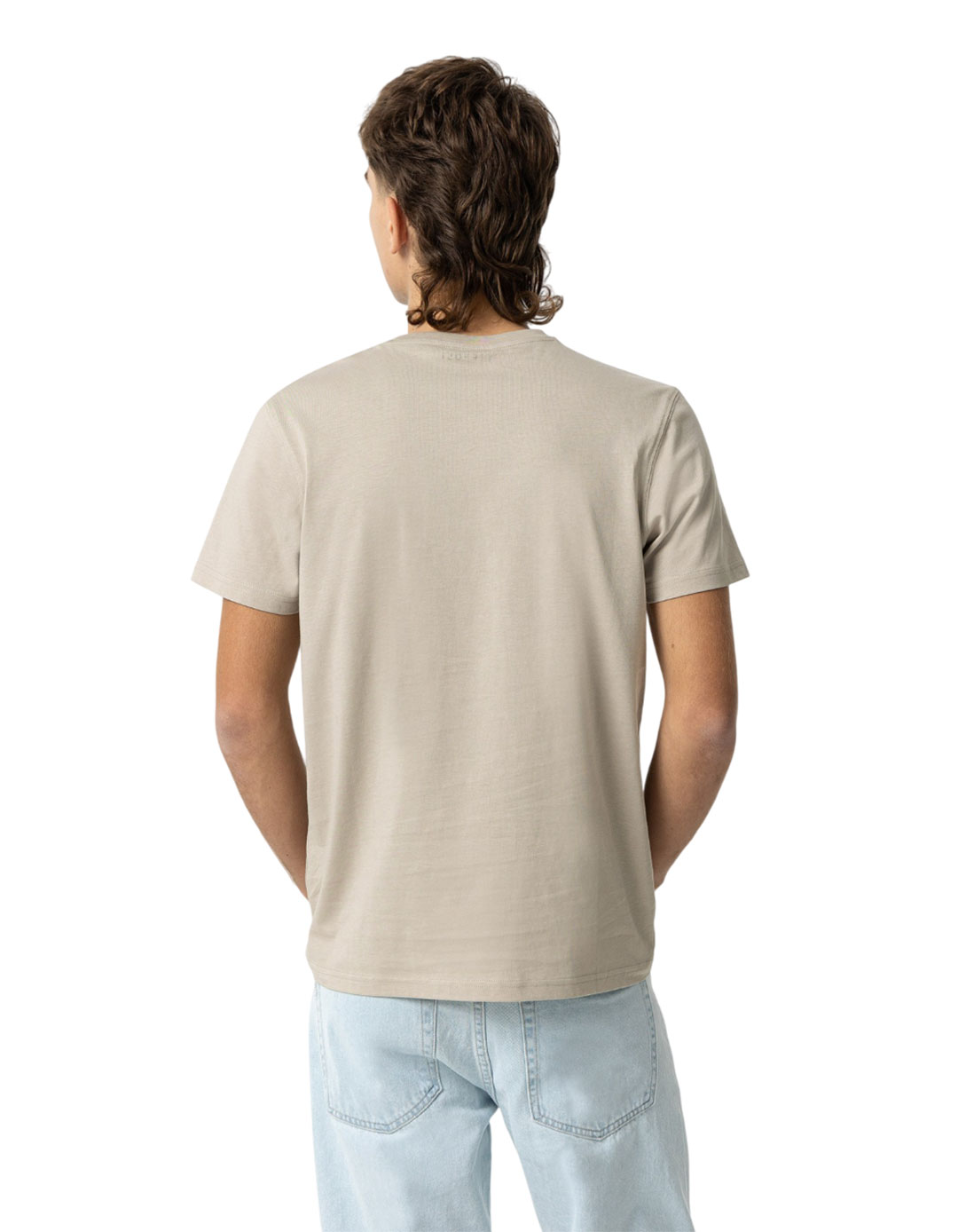 Βαμβακερό μπεζ  T-shirt TIFFOSI για παιδιά-Εφήβους (10-18 Ετών) - Μοντέρνο & Άνετο.Regular Fit,100% βαμβάκι.