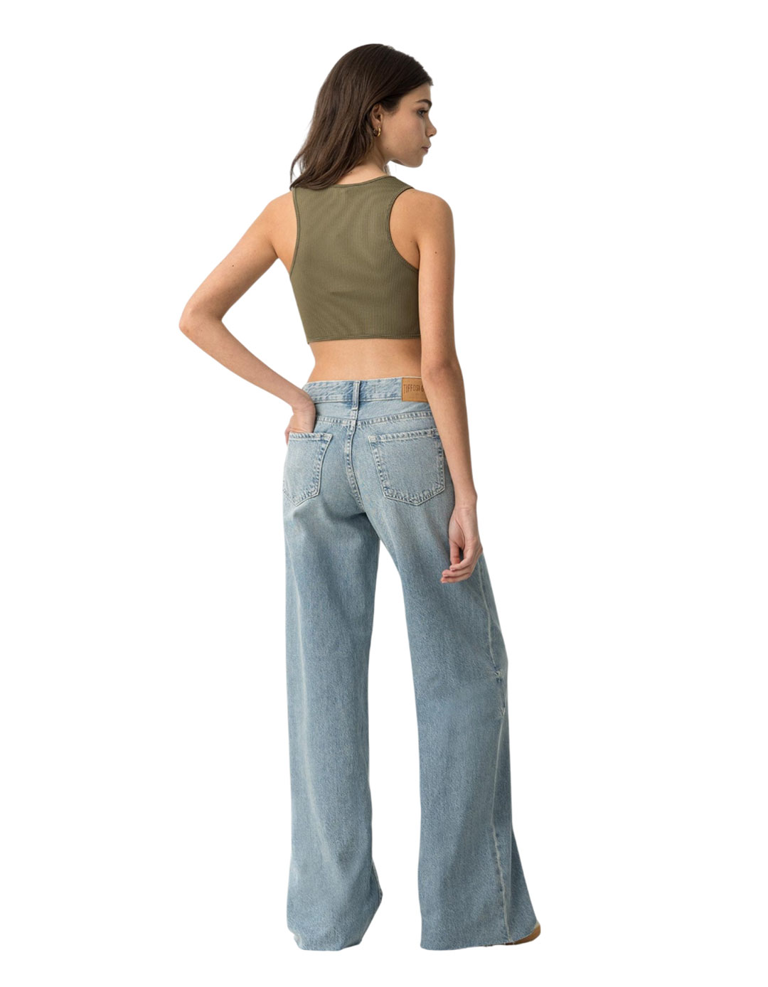 Tiffosi Wide Leg Παιδικό Τζιν μπλε– 100% Βαμβακερό, Άνετη Γραμμή. Tiffosi Wide Leg Παιδικό Τζιν μπλε– 100% Βαμβακερό, Άνετη Γραμμή.