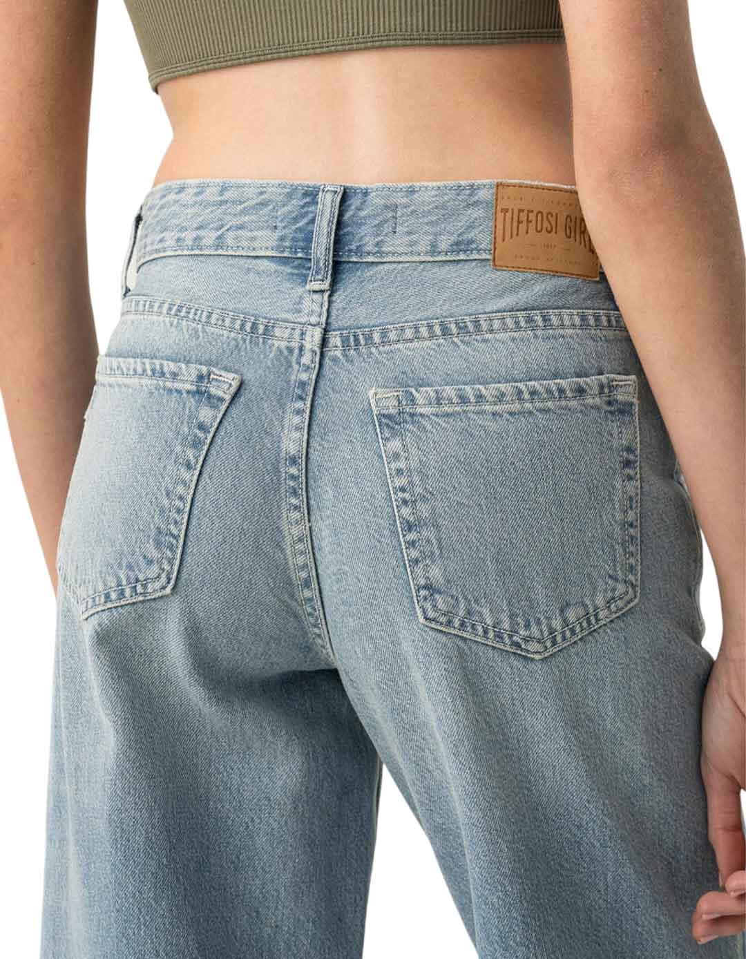 Tiffosi Wide Leg Παιδικό Τζιν μπλε– 100% Βαμβακερό, Άνετη Γραμμή. Tiffosi Wide Leg Παιδικό Τζιν μπλε– 100% Βαμβακερό, Άνετη Γραμμή.