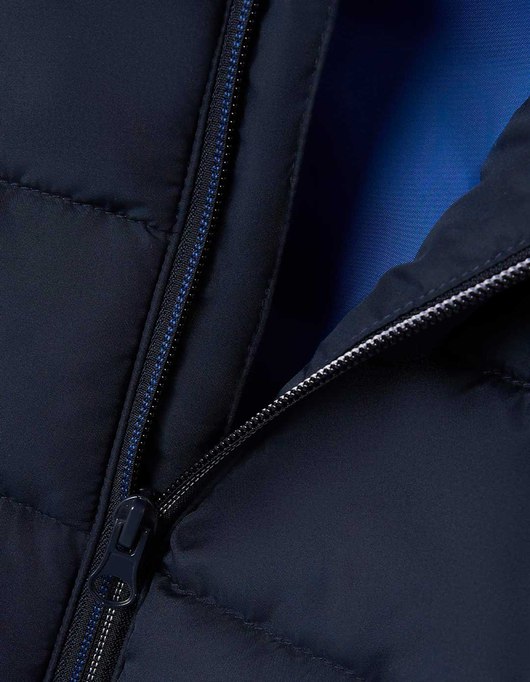 Αμάνικο παιδικό μπουφάν μπλε για αγόρι 8-14 ετών Name it