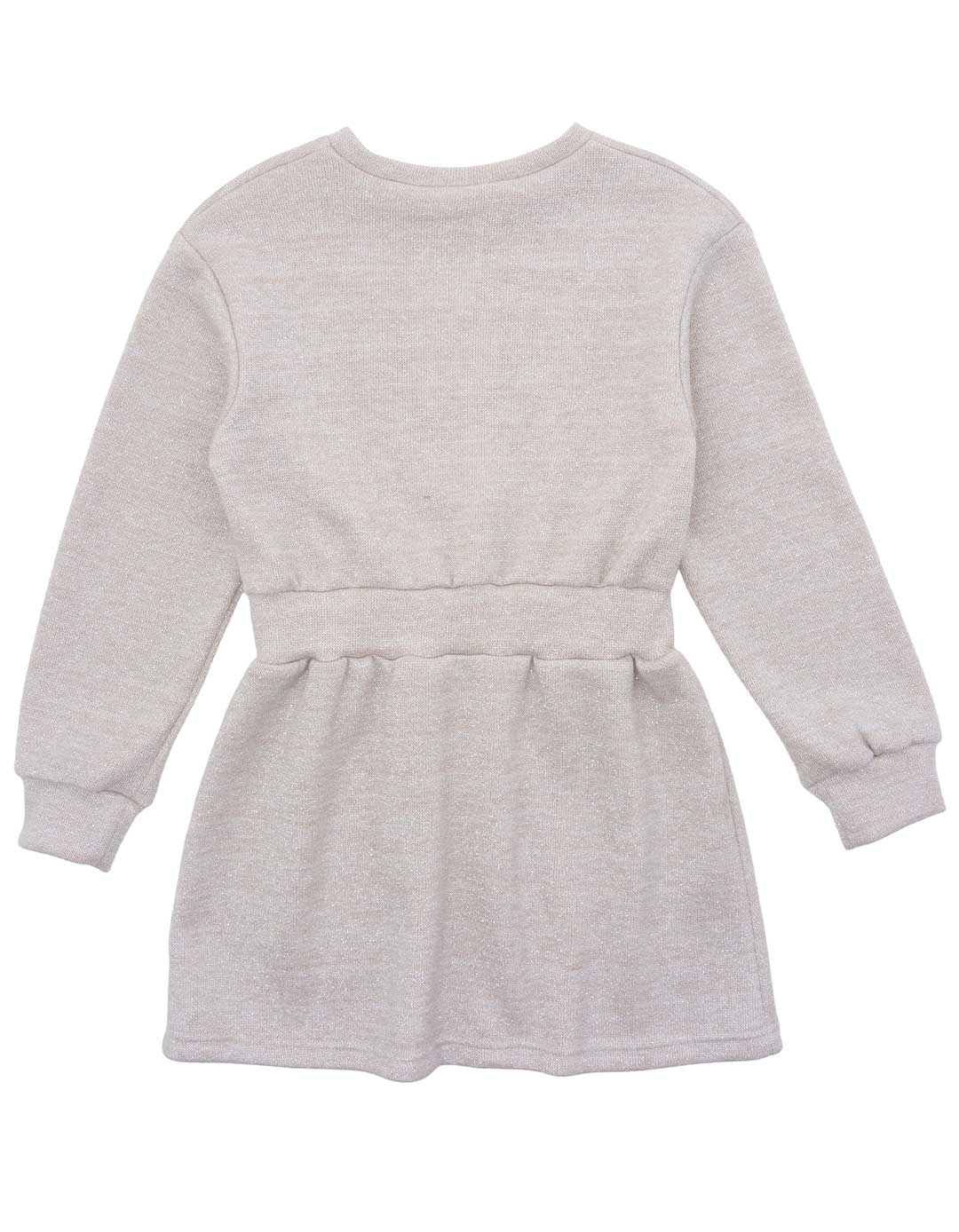 Πλεκτό φόρεμα για κορίτσι μπεζ, Regular Fit, 50%VISC, 28%POL, 22%NYL. Πλεκτό φόρεμα για κορίτσι μπεζ, Regular Fit, 50%VISC, 28%POL, 22%NYL.