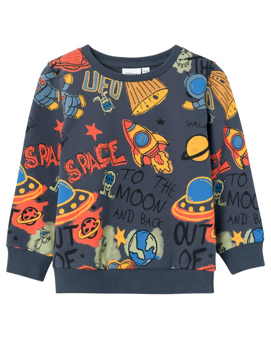 Φούτερ μπλούζα για αγόρι, μολυβί, Regular Fit, 95% βαμβάκι, 5% ελαστάνη. Φούτερ μπλούζα για αγόρι, μολυβί, Regular Fit, 95% βαμβάκι, 5% ελαστάνη.