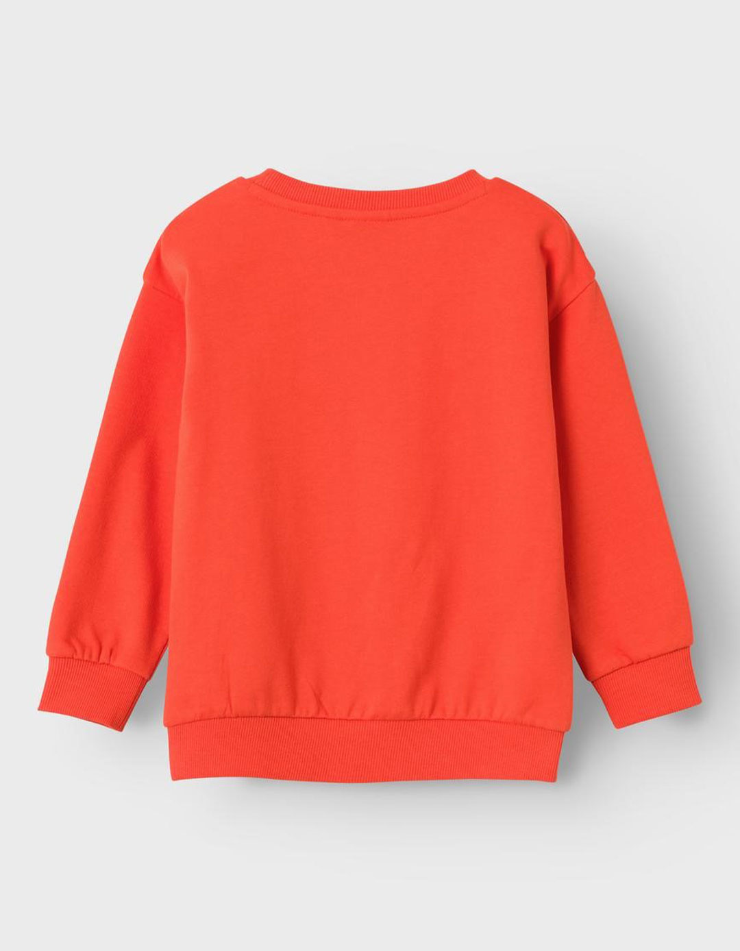 Παιδικό φούτερ αγόρι πορτοκαλί με σχέδιο αρκούδο Name It