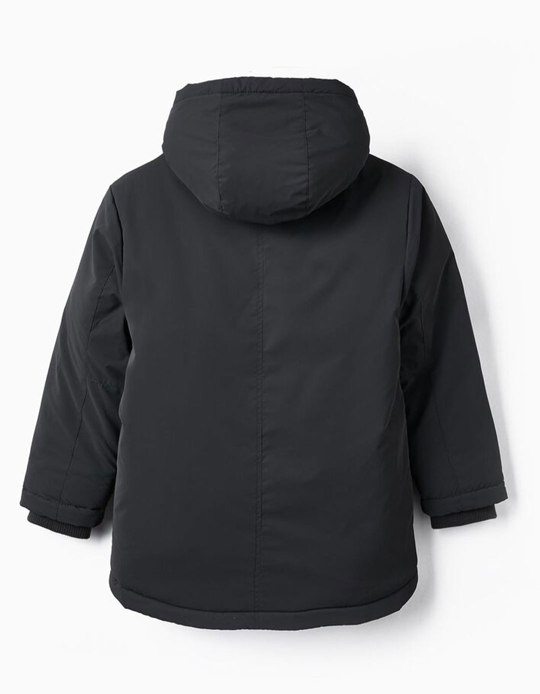 Μπουφάν για αγοράκι με κουκούλα μολυβί, Slim Fit, 100% πολυεστέρας. Μπουφάν για αγοράκι με κουκούλα μολυβί, Slim Fit, 100% πολυεστέρας.