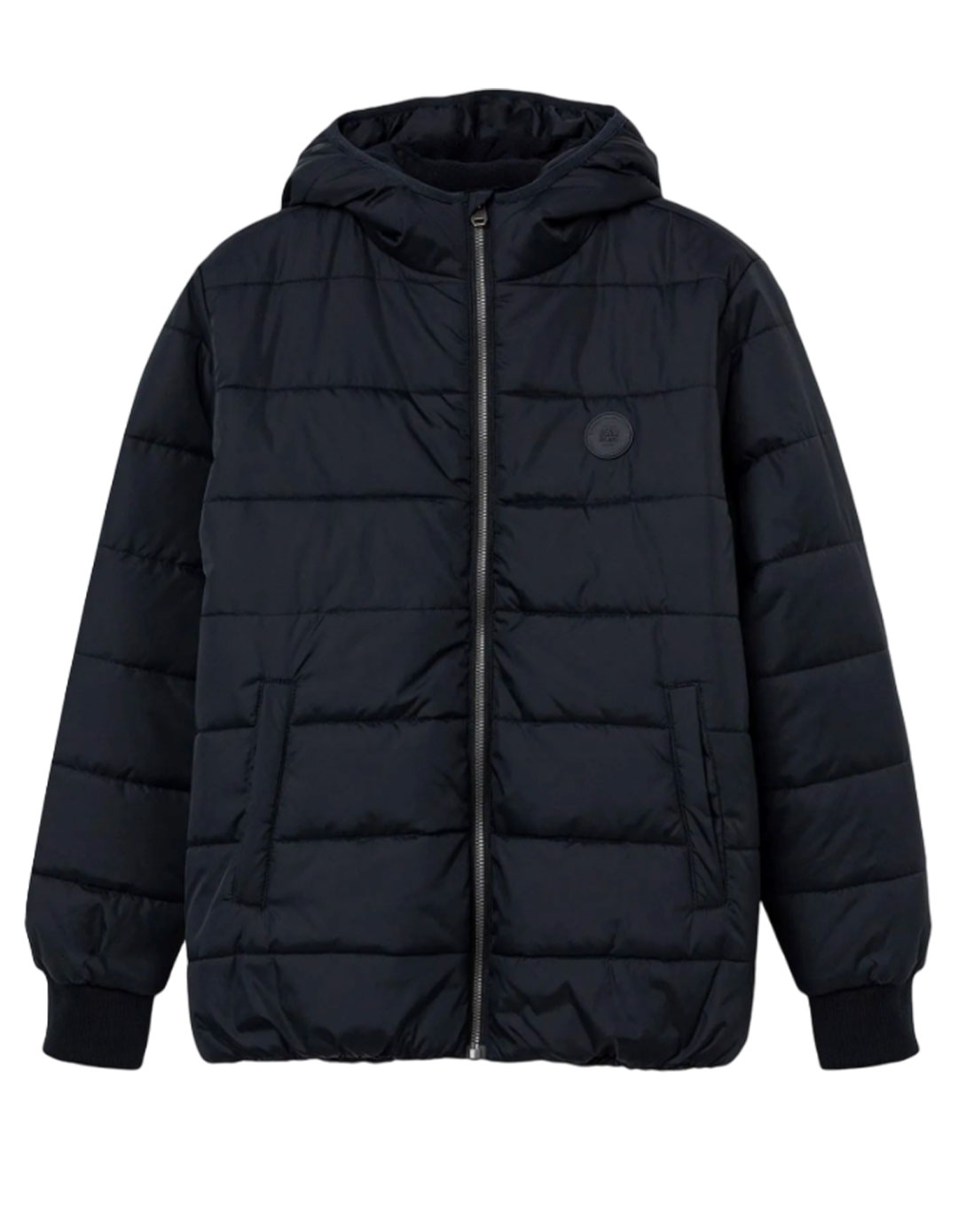 Αδιάβροχο μπουφάν με κουκούλα για αγόρι, μπλε, Regular Fit, 100% πολυέστερ. Αδιάβροχο μπουφάν με κουκούλα για αγόρι, μπλε, Regular Fit, 100% πολυέστερ.