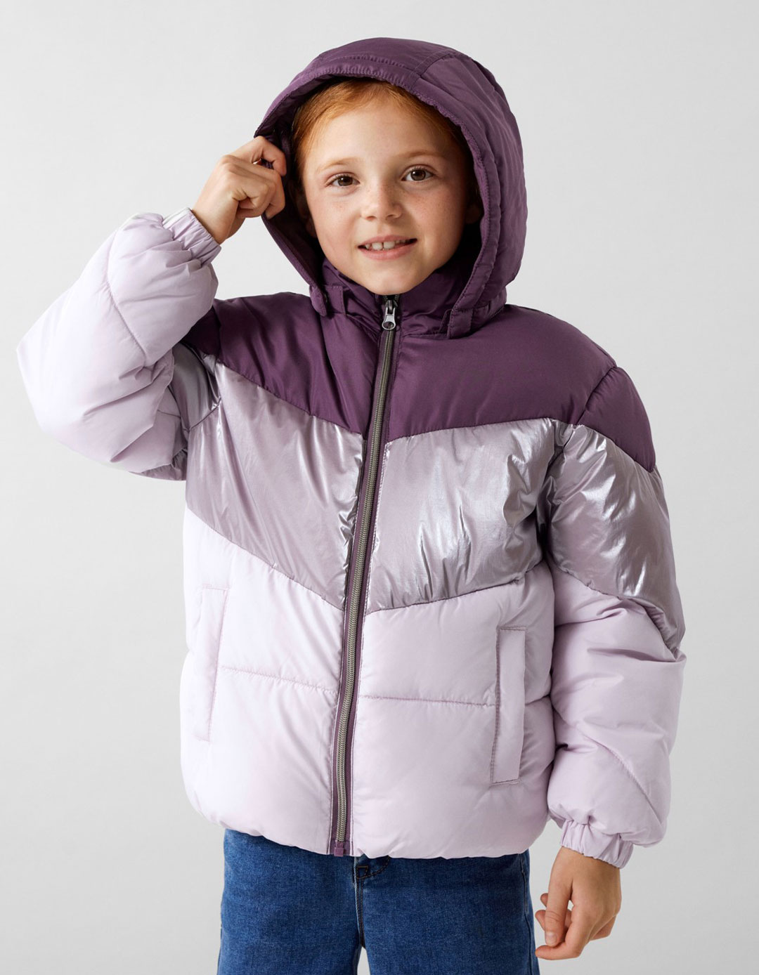Μπουφάν Name it μελιτζανί παιδικό Μελιτζανί παιδικό μπουφάν Name it για 9-14 ετών