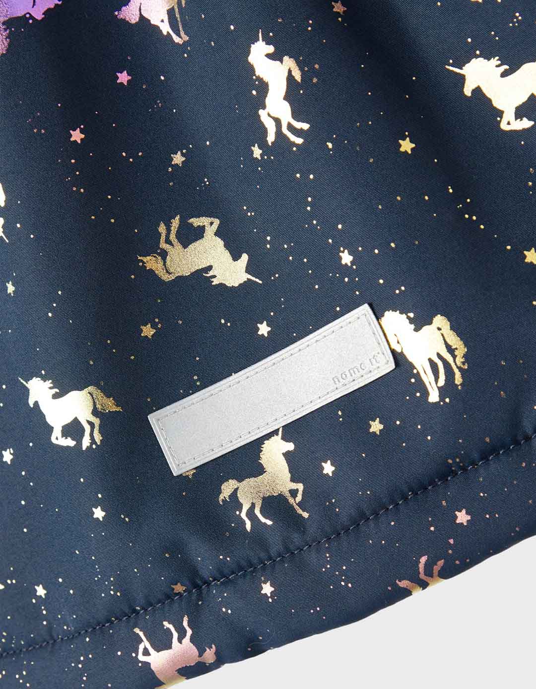 Παιδικό μπουφάν Name it ,υδατοαπωθητικό για κορίτσι, μπλε. Παιδικό μπουφάν Name it ,υδατοαπωθητικό για κορίτσι, μπλε.