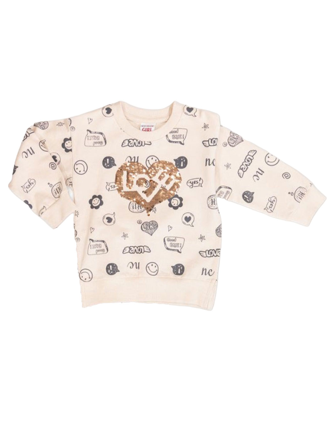 Παιδικό σετ για κορίτσια  μπεζ- ανθρακί με κολάν, Regular Fit, 60% βαμβάκι, 40% πολυεστέρας, 58% βαμβάκι, 37% πολυεστέρας, 5% ελαστάνη. Παιδικό σετ για κορίτσια  μπεζ- ανθρακί με κολάν, Regular Fit, 60% βαμβάκι, 40% πολυεστέρας, 58% βαμβάκι, 37% πολυεστέρας, 5% ελαστάνη.