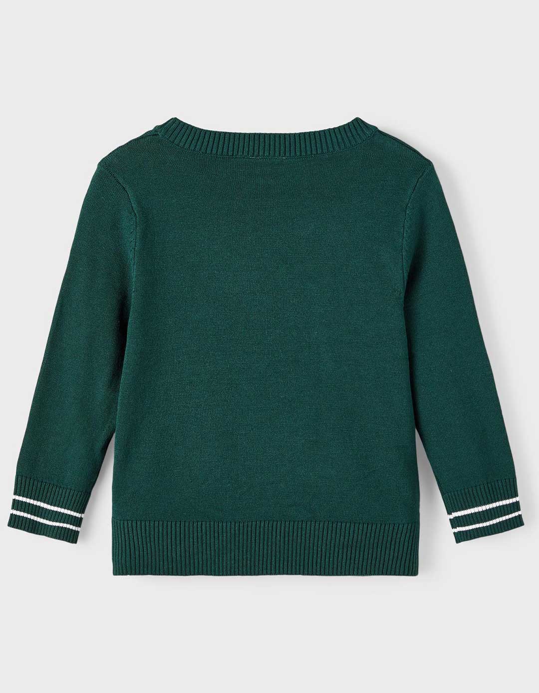 Πλεκτό για αγόρι πράσινο Name It