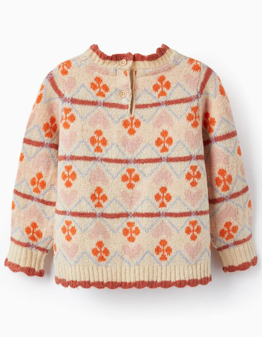 Πλεκτό κορίτσι μπεζ