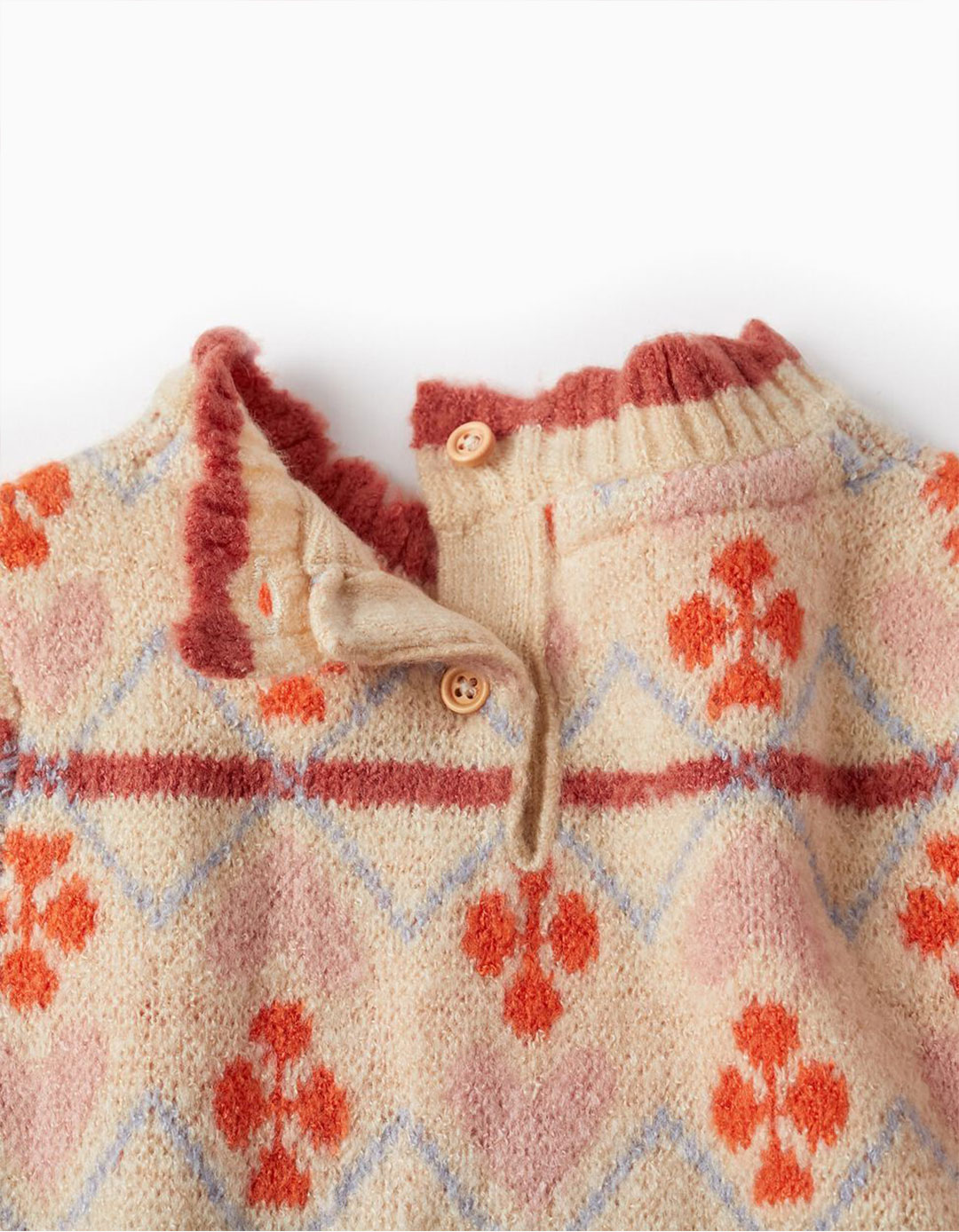 Πλεκτό κορίτσι μπεζ