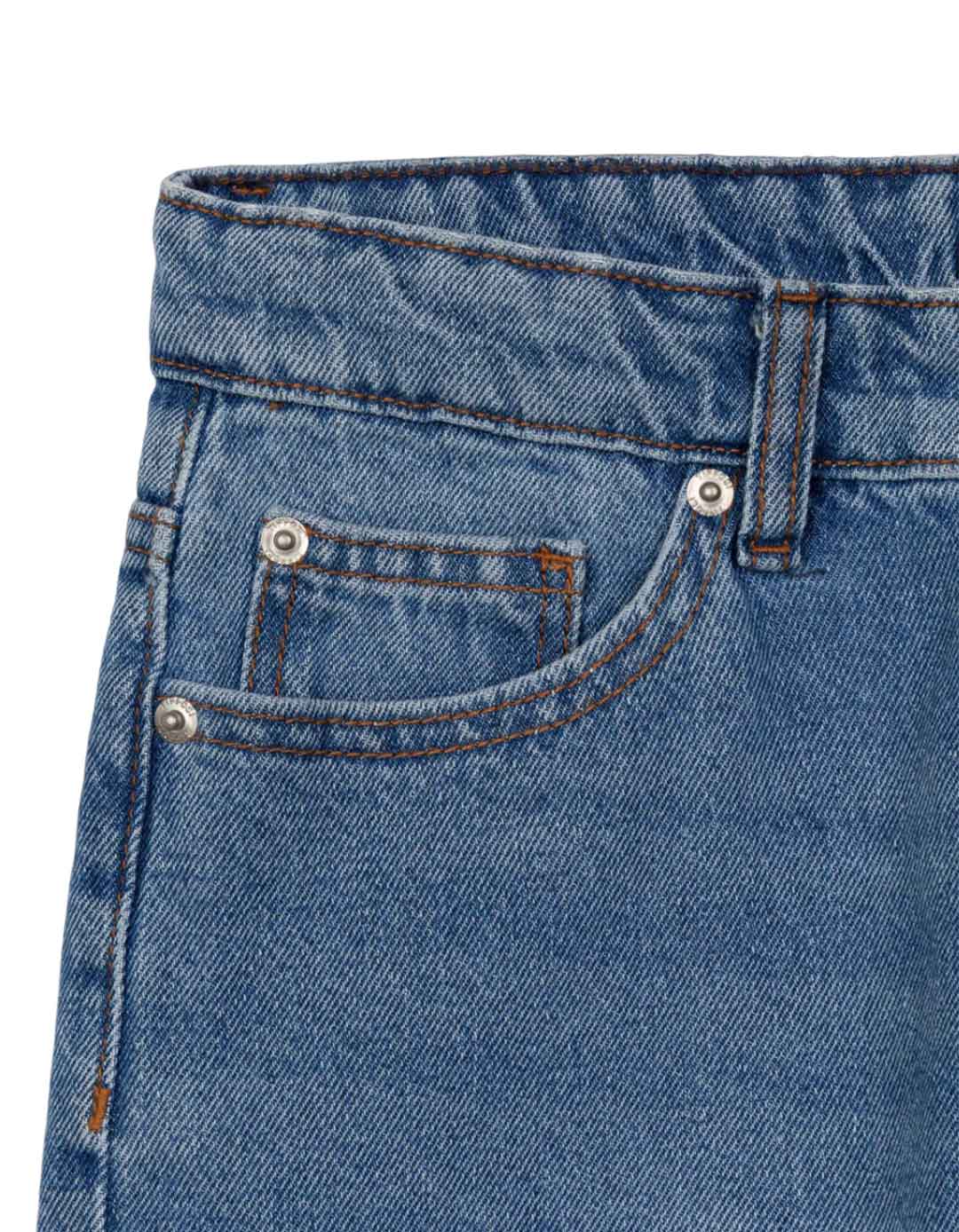 Τζιν Relaxed Fit για αγόρι, μπλε ανοικτό, Relaxed Fit, 100% βαμβάκι.