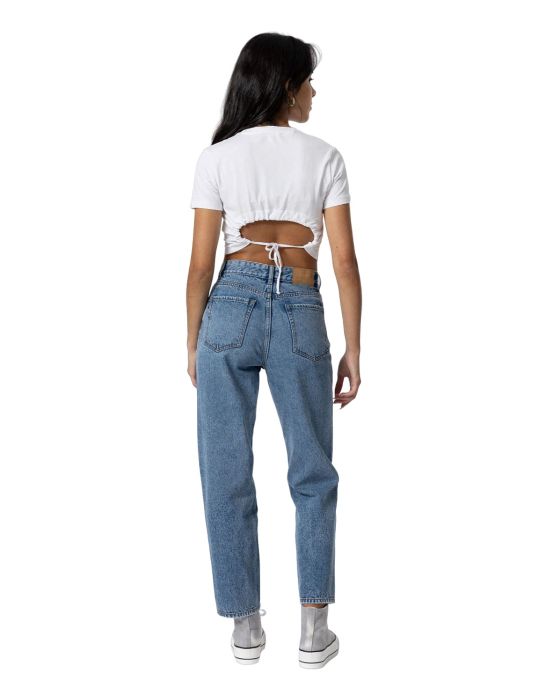 Παντελόνι τζιν για κορίτσι, μπλε, Regular Fit, 99% βαμβάκι, 1% ελαστάνη. Παντελόνι τζιν για κορίτσι, μπλε, Regular Fit, 99% βαμβάκι, 1% ελαστάνη.