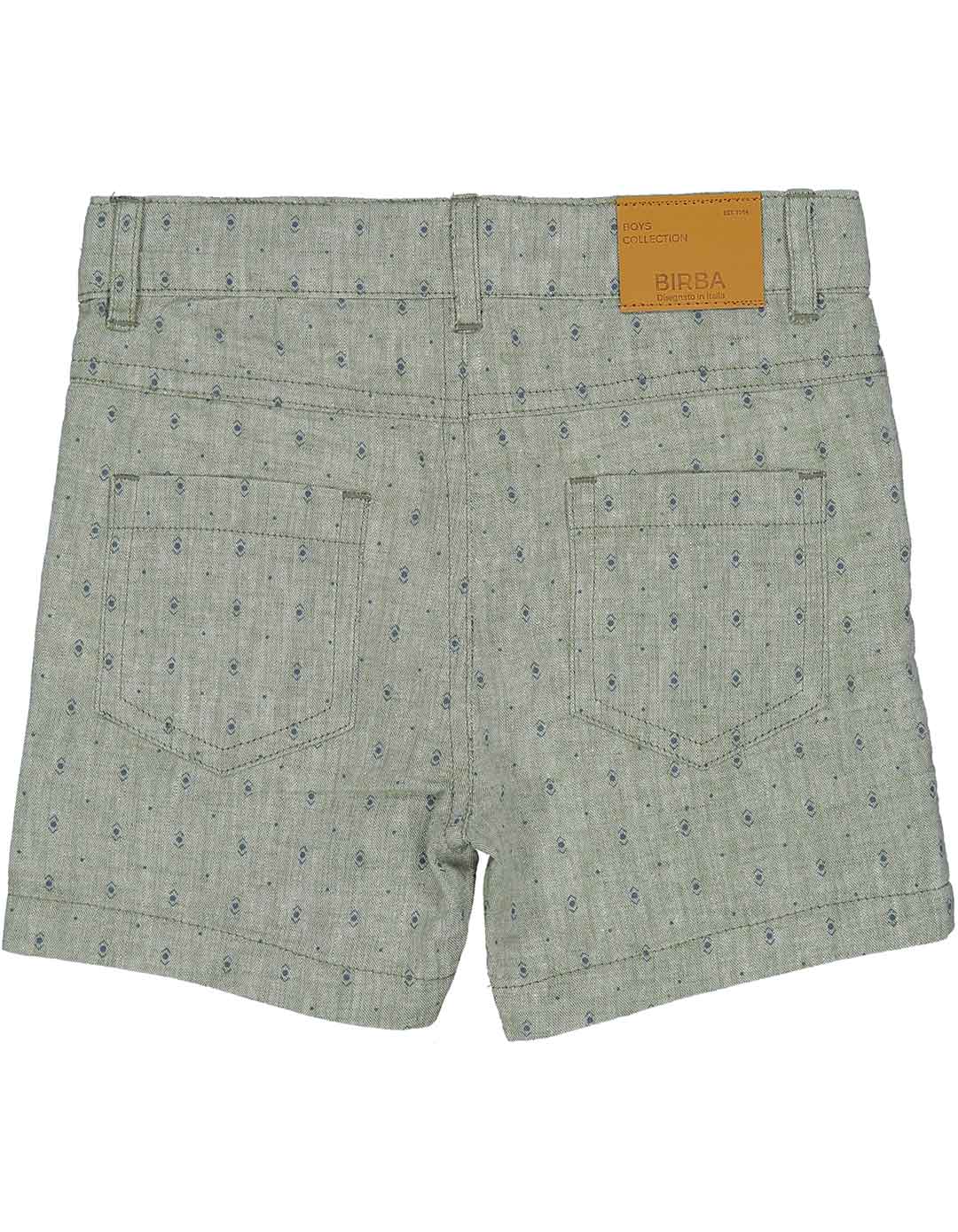 Βερμούδα λινή για αγόρι Βεραμάν, Regular Fit, 55% βαμβάκι, 55% λινό.