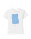 Zippy Βρεφικό Κοντομάνικο Μπλουζάκι με Σχέδιο – 100% Βαμβάκι (9-36 Μηνών) λευκό,Slim Fit.