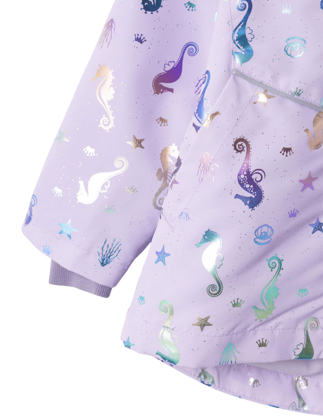 Μπουφάν εποχιακό για κορίτσι Regular Fit,από 100% ανακυκλωμένο πολυεστέρα, λιλά. Μπουφάν εποχιακό για κορίτσι Regular Fit,από 100% ανακυκλωμένο πολυεστέρα, λιλά.