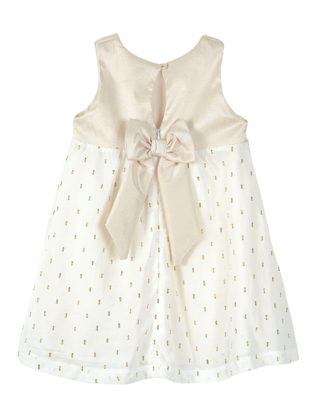 Φόρεμα μπεζ με χρυσές λεπτομέρειες  για κορίτσι, 80%cott15%ny3%ea ,Regular Fit. Φόρεμα μπεζ με χρυσές λεπτομέρειες  για κορίτσι, 80%cott15%ny3%ea ,Regular Fit.