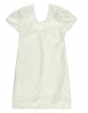 Λευκό καλοκαιρινό φόρεμα για κορίτσι με παγιέτες93%Pes-7%Sp.Regular Fit.