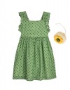 Παιδικό Φόρεμα Πράσινο με Τιράντες & Τσαντάκι Λουλούδι- For Funky Kids-100% cotton.Regular Fit. Παιδικό Φόρεμα Πράσινο με Τιράντες & Τσαντάκι Λουλούδι- For Funky Kids-100% cotton.Regular Fit.