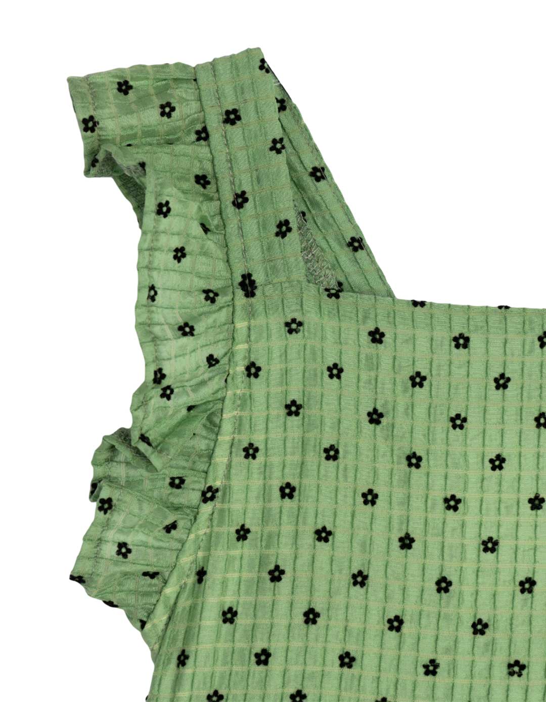 Παιδικό Φόρεμα Πράσινο με Τιράντες & Τσαντάκι Λουλούδι- For Funky Kids-100% cotton.Regular Fit. Παιδικό Φόρεμα Πράσινο με Τιράντες & Τσαντάκι Λουλούδι- For Funky Kids-100% cotton.Regular Fit.