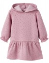 Μακρυμάνικο φόρεμα για κορίτσι με κουκούλα, λιλά, Slim Fit, 29% βαμβάκι, 68% πολυεστέρας, 3% ελαστάνη. Μακρυμάνικο φόρεμα για κορίτσι με κουκούλα, λιλά, Slim Fit, 29% βαμβάκι, 68% πολυεστέρας, 3% ελαστάνη.