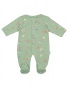 Ολόσωμο εποχιακό φορμάκι Babybol, φυστικί, Regular Fit, 95% βαμβάκι, 5% ελαστάνη.