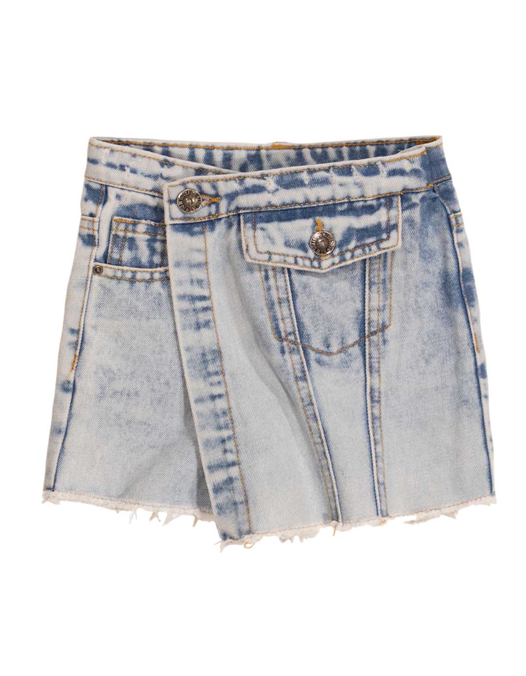 Παιδικό σορτς-φούστα για κορίτσι τζιν μπλε, Regular Fit, 97% βαμβάκι, 3 ελαστίνη. Παιδικό σορτς-φούστα για κορίτσι τζιν μπλε, Regular Fit, 97% βαμβάκι, 3 ελαστίνη.