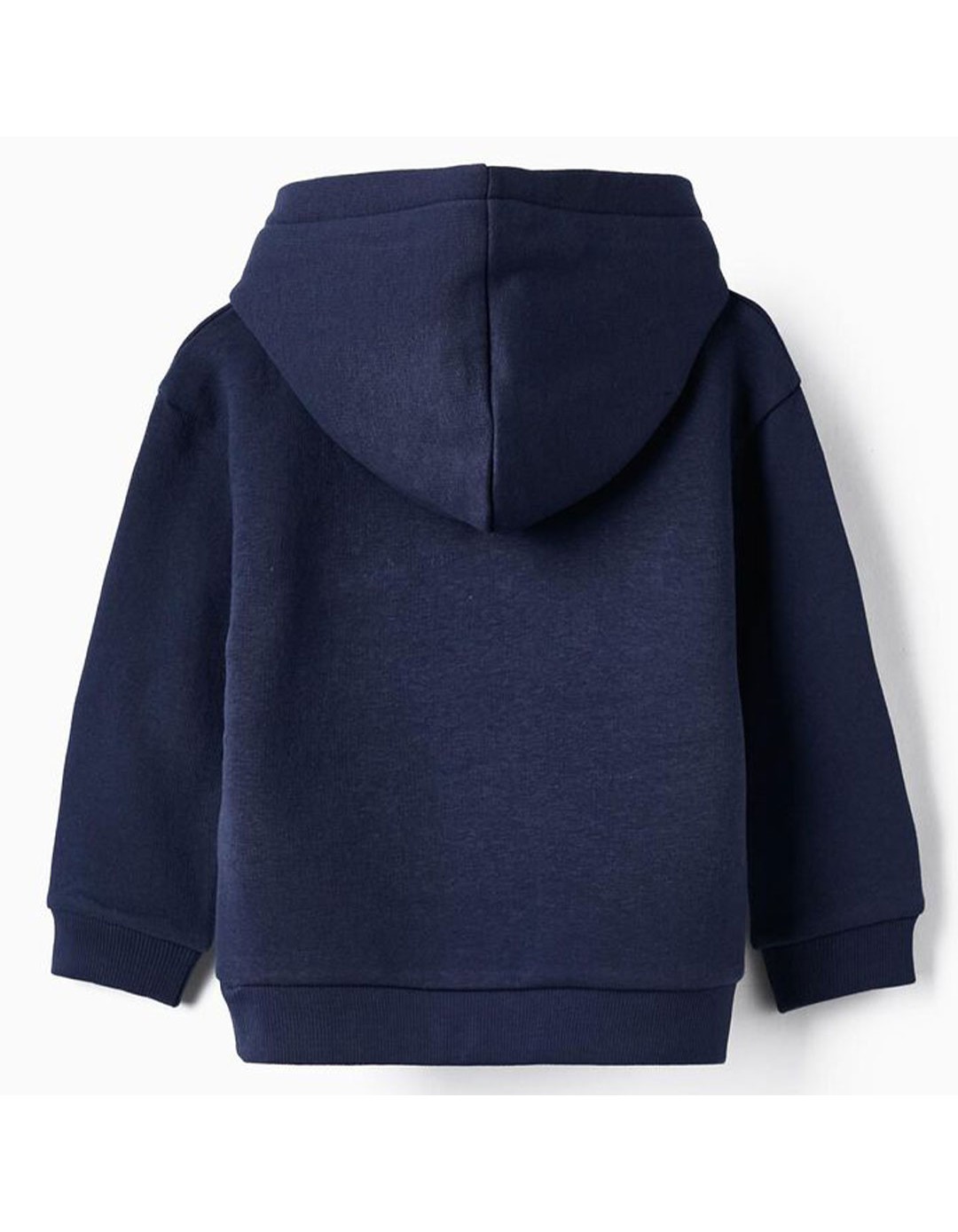 Φούτερ για αγόρι με κουκούλα, μπλε, Slim Fit, 100% βαμβάκι.