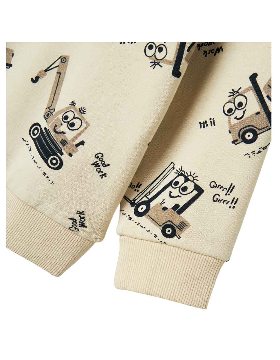 Παιδικό φούτερ για αγόρι, all over μπεζ, Regular Fit, 60% βαμβάκι, 40% πολυεστέρας. Παιδικό φούτερ για αγόρι, all over μπεζ, Regular Fit, 60% βαμβάκι, 40% πολυεστέρας.