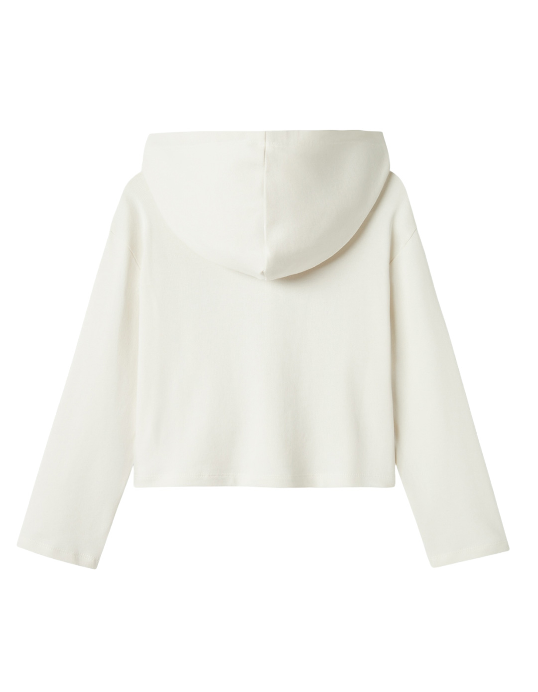 Παιδικό φούτερ χωρίς χνούδι Name It λευκό για κορίτσι με στάμπα California