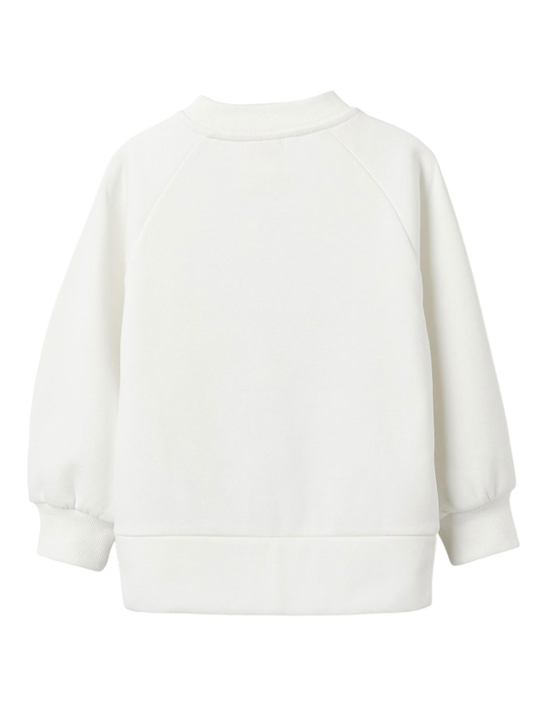 Zippy φούτερ για κορίτσι 4-14 ετών – Λευκό με τύπωμα Λευκό φούτερ για κορίτσι Zippy με τύπωμα πόλης