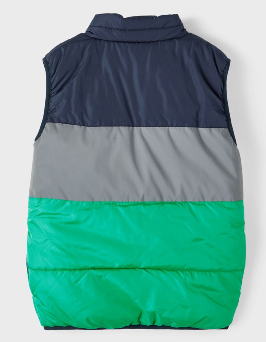 Γιλέκο για αγόρι με επένδυση Μπλε/Πράσινο, Regular Fit, 100% πολυεστέρας. Γιλέκο για αγόρι με επένδυση Μπλε/Πράσινο, Regular Fit, 100% πολυεστέρας.