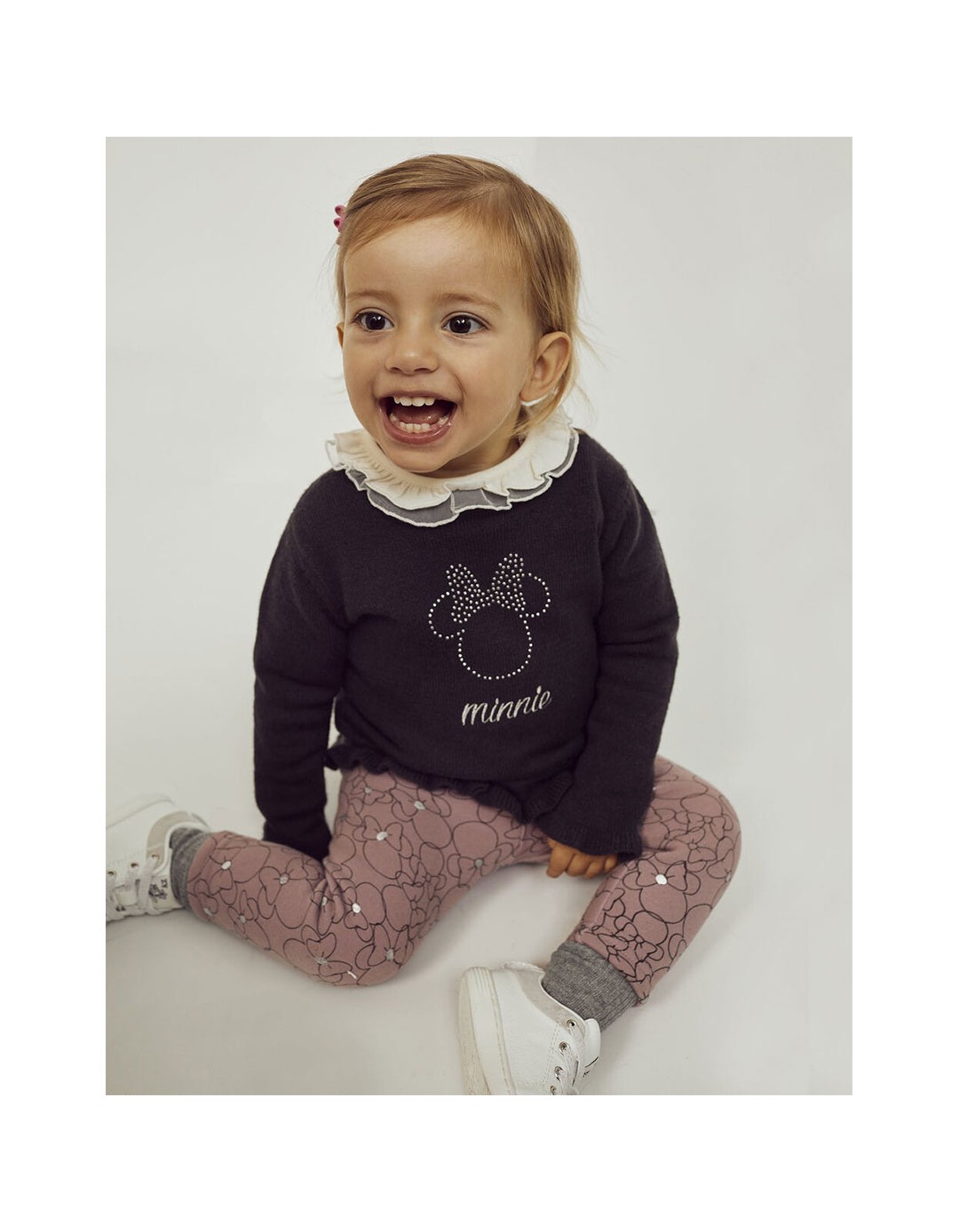 Disney Minnie κολάν για κορίτσι μωβ 9-36 μηνών Παιδικό κολάν Minnie Disney για κορίτσι 9-36 μηνών