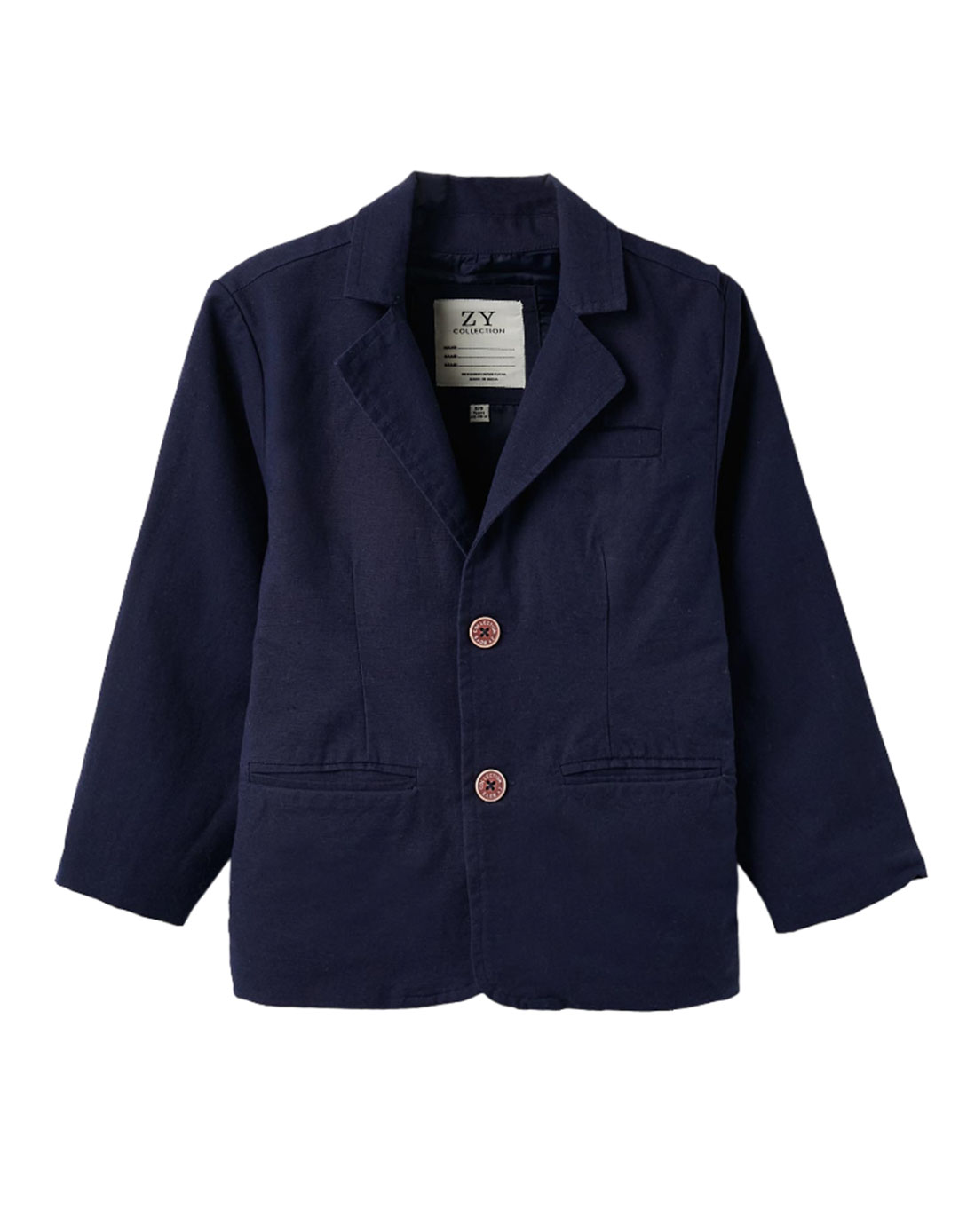 Σκούρο μπλε  κουστούμι για αγόρι, σακάκι, γιλέκο και παντελόνι από 86% βαμβάκι και14% λινό , slim fit. Σκούρο μπλε  κουστούμι για αγόρι, σακάκι, γιλέκο και παντελόνι από 86% βαμβάκι και14% λινό , slim fit.