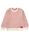 Εποχιακή ριγέ  μπλούζα για αγόρι κόκκινη, Regular Fit, 100% βαμβάκι. Εποχιακή ριγέ  μπλούζα για αγόρι κόκκινη, Regular Fit, 100% βαμβάκι.