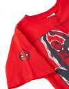 Κόκκινο κοντομάνικο μπλουζάκι Spider-Man για αγόρια, Slim Fit, 100% βαμβάκι. Κόκκινο κοντομάνικο μπλουζάκι Spider-Man για αγόρια, Slim Fit, 100% βαμβάκι.