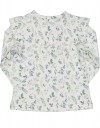 Βρεφική μπλούζα για κορίτσι, λευκή, Regular Fit, 95% βαμβάκι-5% ελαστάνη.