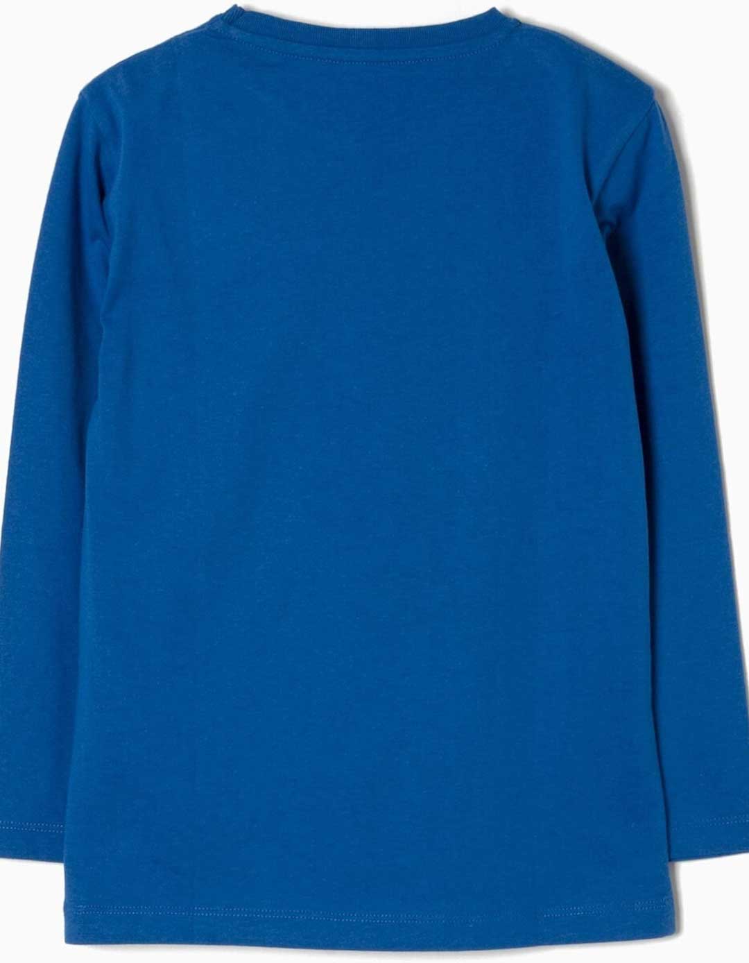 Μακρυμάνικο μπλουζάκι για αγόρι-ρουά, Slim Fit, 100% βαμβάκι.