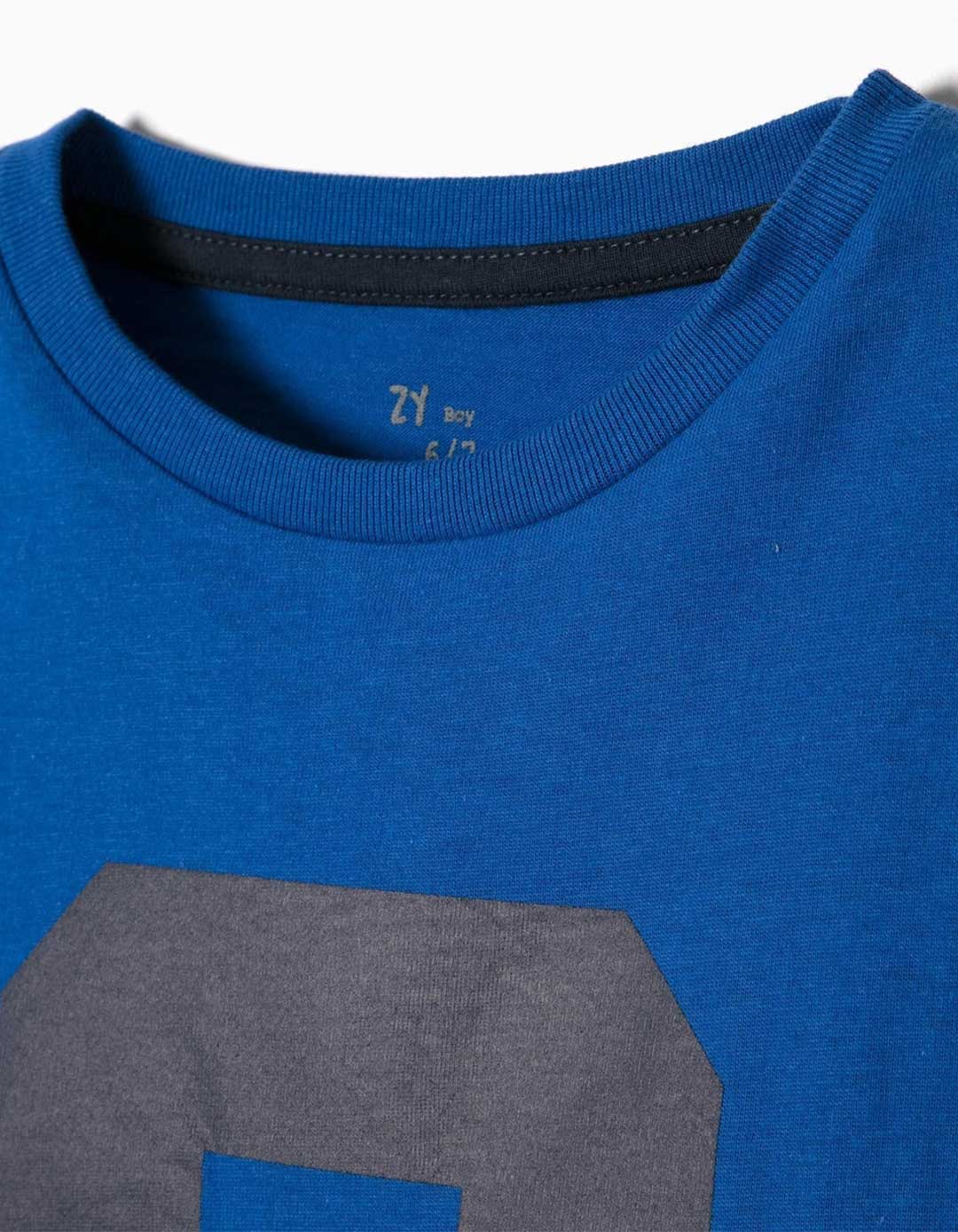 Μακρυμάνικο μπλουζάκι για αγόρι-ρουά, Slim Fit, 100% βαμβάκι.