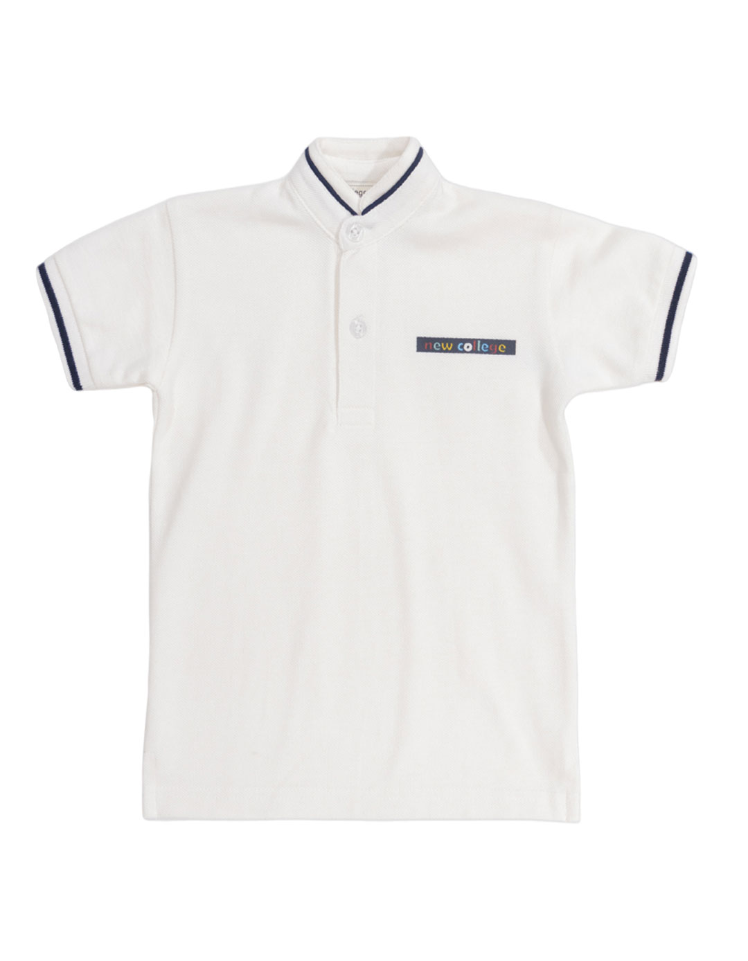 Παιδική κοντομάνικη μπλούζα για αγόρι, λευκή, Regular Fit, 100% βαμβάκι. Παιδική κοντομάνικη μπλούζα για αγόρι, λευκή, Regular Fit, 100% βαμβάκι.