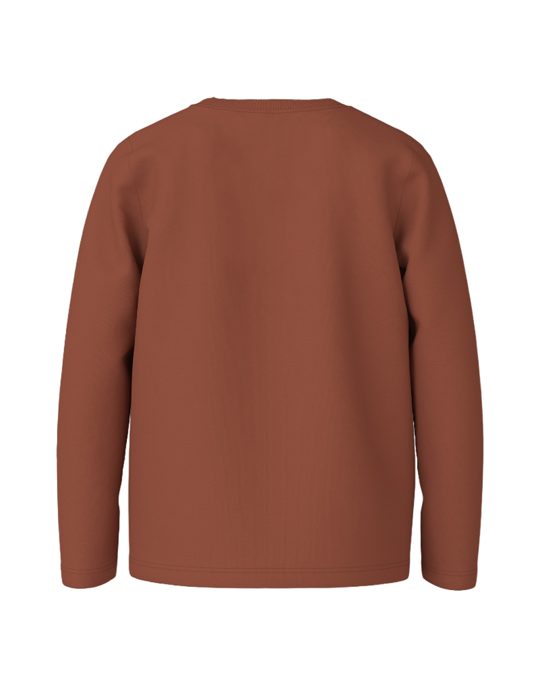 Παιδική κεραμιδί μακρυμάνικη μπλούζα  Μακρυμάνικη μπλούζα κεραμιδί για αγόρι