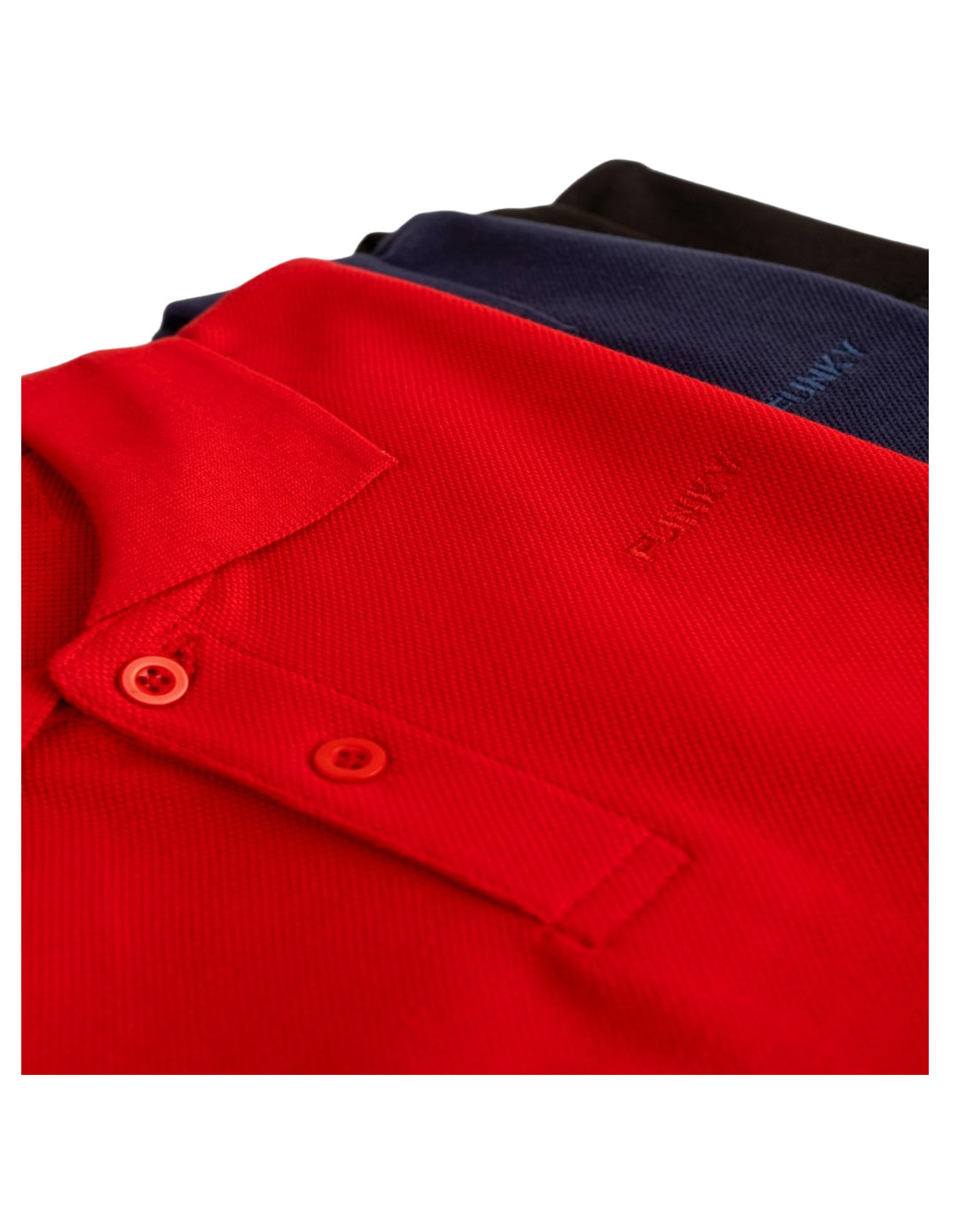 Παιδική μπλούζα κοντομάνικη πόλο για αγόρι, κόκκινη, Regular Fit, 100% βαμβάκι.