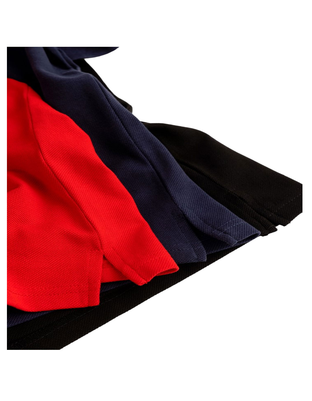 Παιδική μπλούζα κοντομάνικη πόλο για αγόρι, κόκκινη, Regular Fit, 100% βαμβάκι.