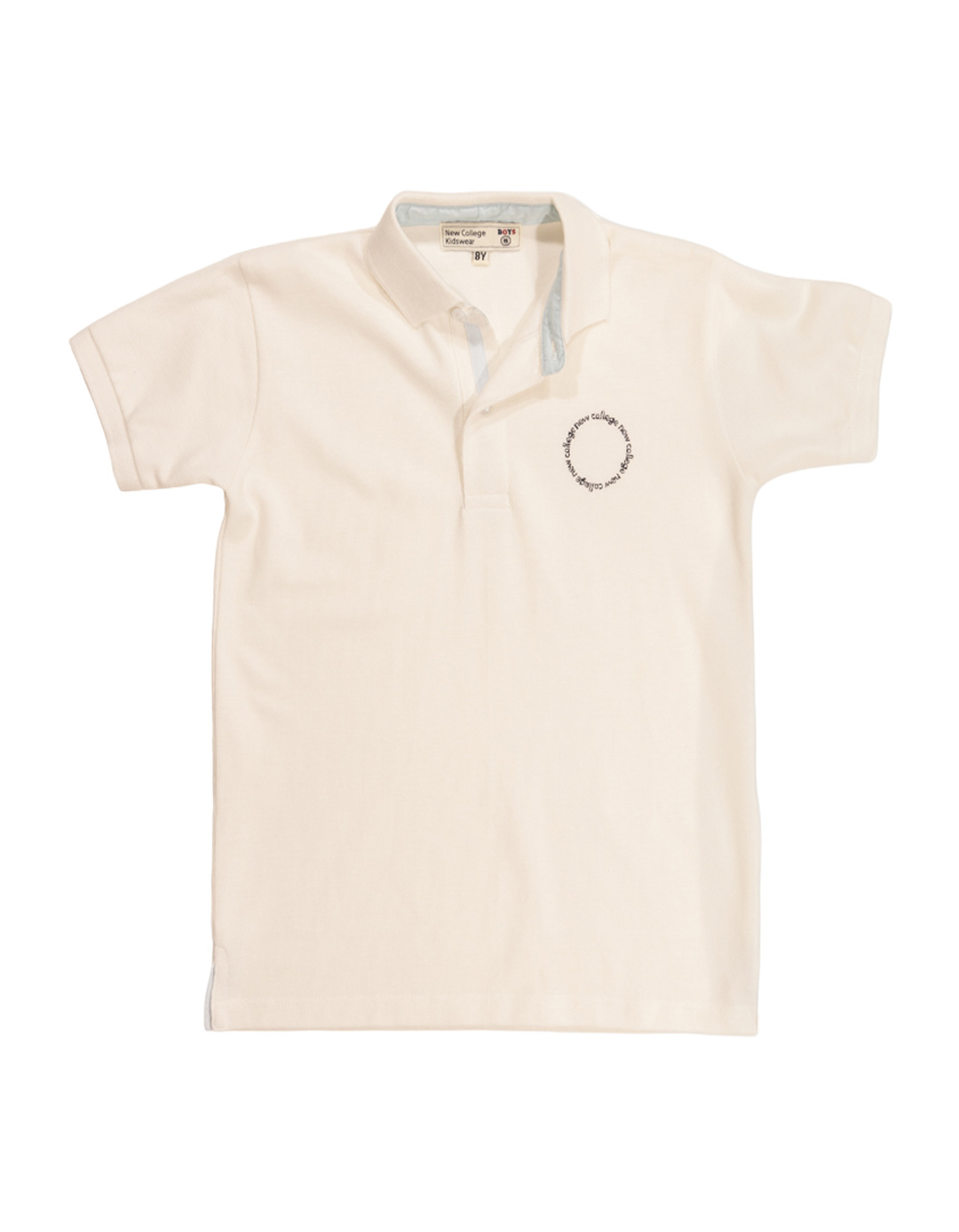 Παιδική μπλούζα κοντομάνικη για αγόρι, λευκή, Regular Fit, 100% βαμβάκι. Παιδική μπλούζα κοντομάνικη για αγόρι, λευκή, Regular Fit, 100% βαμβάκι.