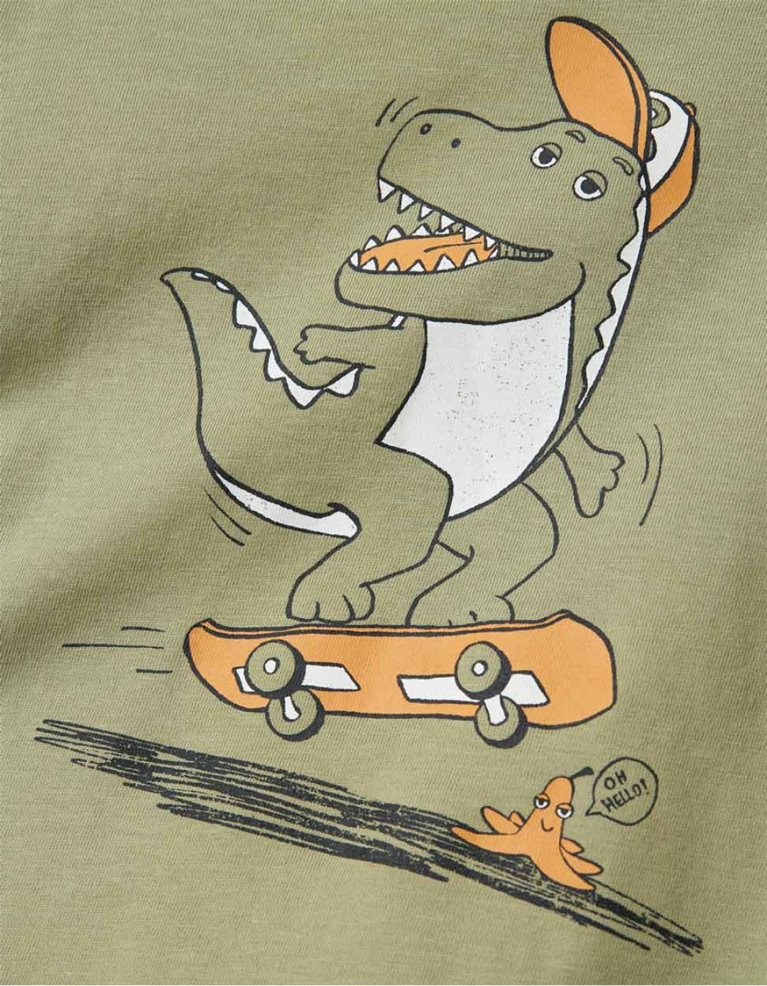 Μπλούζα Name It για αγόρι 2-8 ετών με δεινόσαυρο Παιδική μπλούζα μακρυμάνικη με δεινόσαυρο για αγόρι