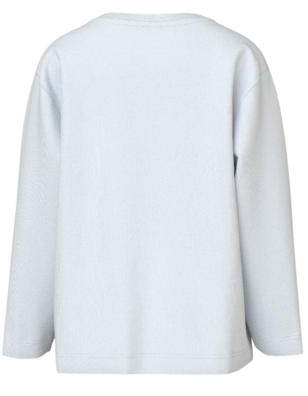 Παιδική μπλούζα Name It με μονόκερο - λευκή Μπλούζα μακρυμάνικη Name It με μονόκερο για κορίτσι