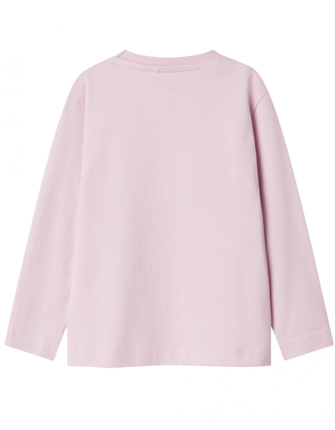 παιδικό μακρυμάνικο μπλουζάκι name it κορίτσι λιλά ποντίκι