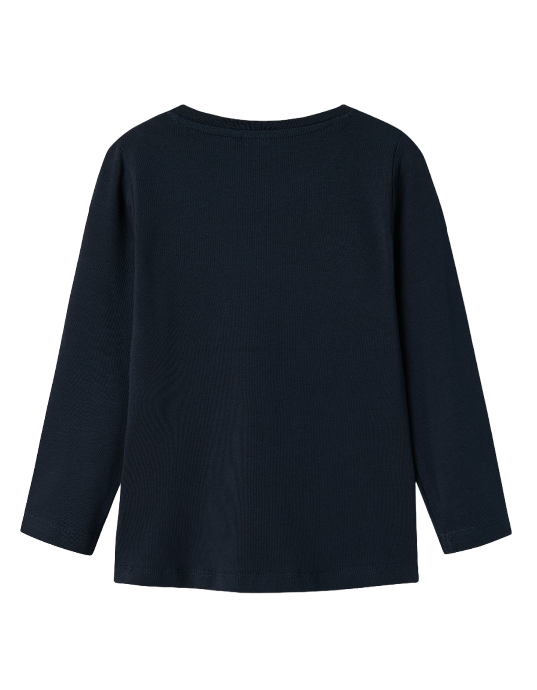 Παιδική μπλούζα μακρυμάνικη για κορίτσι, μπλε, Regular Fit, 95% βαμβάκι-5% ελαστίνη.